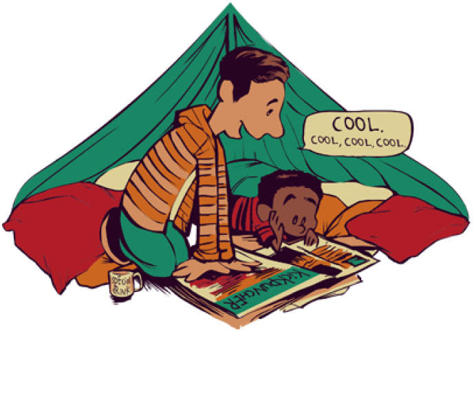 More Dope Adventures - Troy And Abed Calvin And Hobbes (800x758)