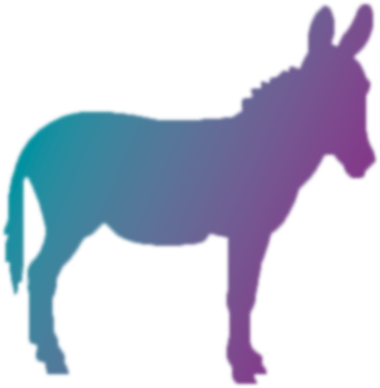 Speaking On Animal Consciousness & Communication - Donkey Icon (550x562)