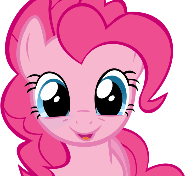 Pinkie Pie 'myom' Face By Dracospirit - Pinkie Pie Face Vector (1192x670)