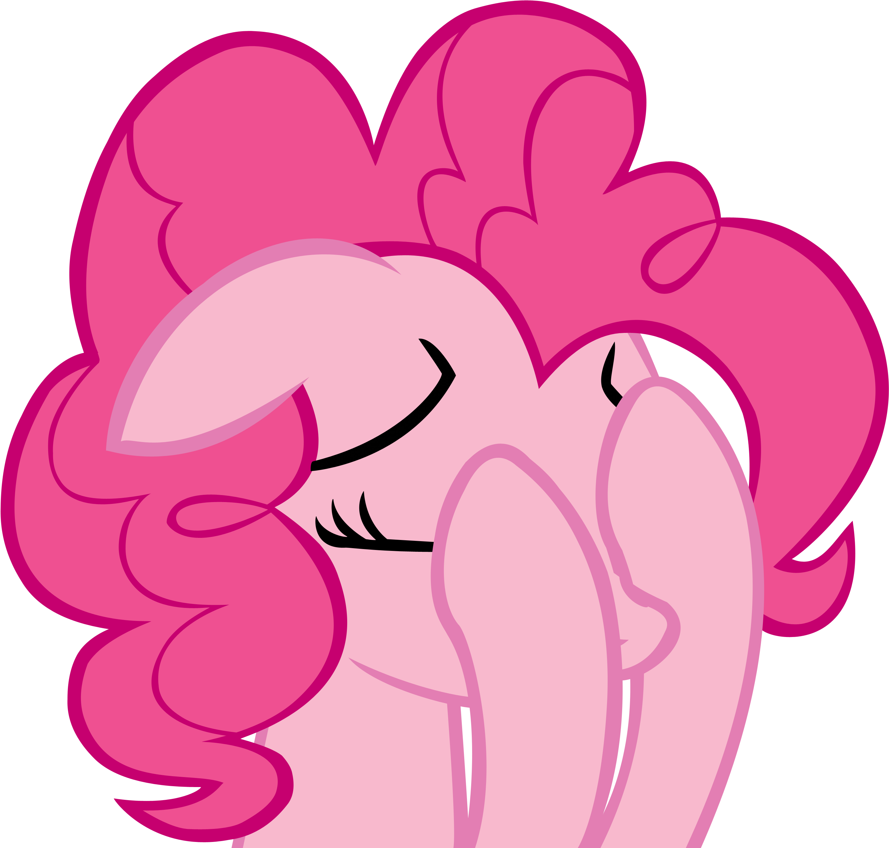 Pinkie Pie Double Facehoof By Zachgamer77 Pinkie Pie - Make It Stop Pinkie Pie (3000x2841)