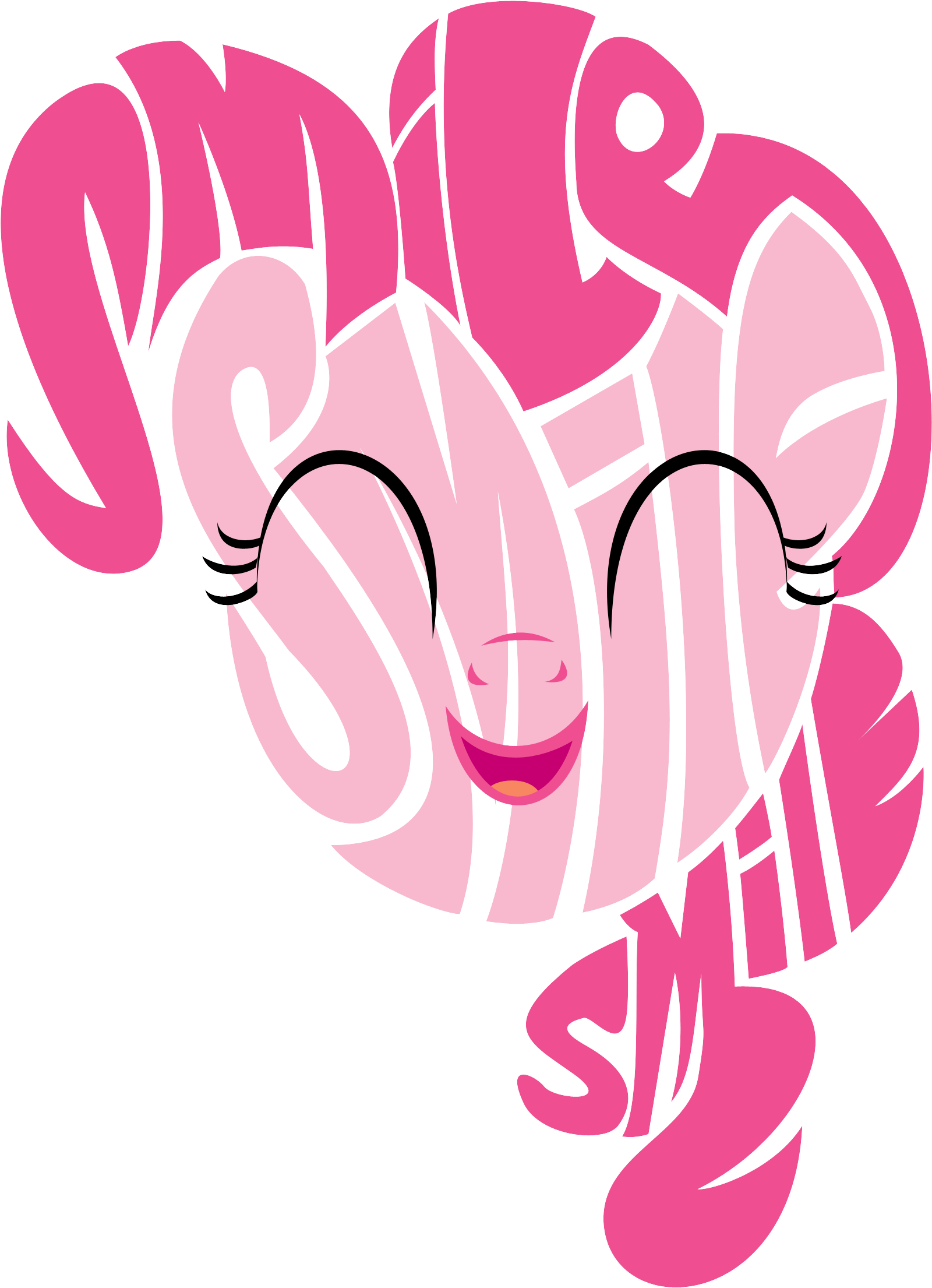 Pinkie Pie - Smile Pinkie Pie Png (1888x2340)