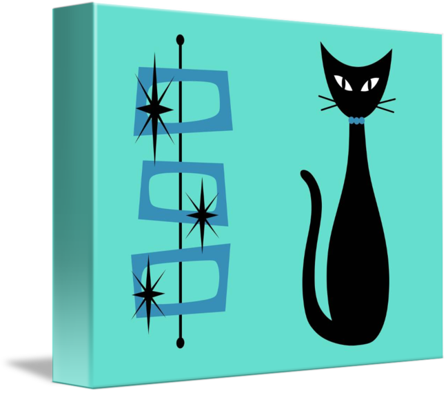Share On Tumblr - Gallery-wrapped Canvas Art Print 5 X 10 Entitled Mid (650x570)