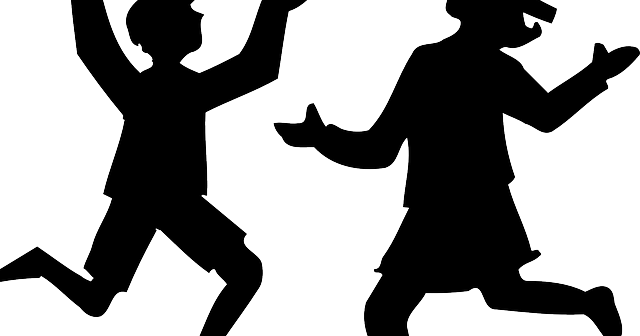 Adventures In Storytime - Kids Playing Clip Art (640x336)