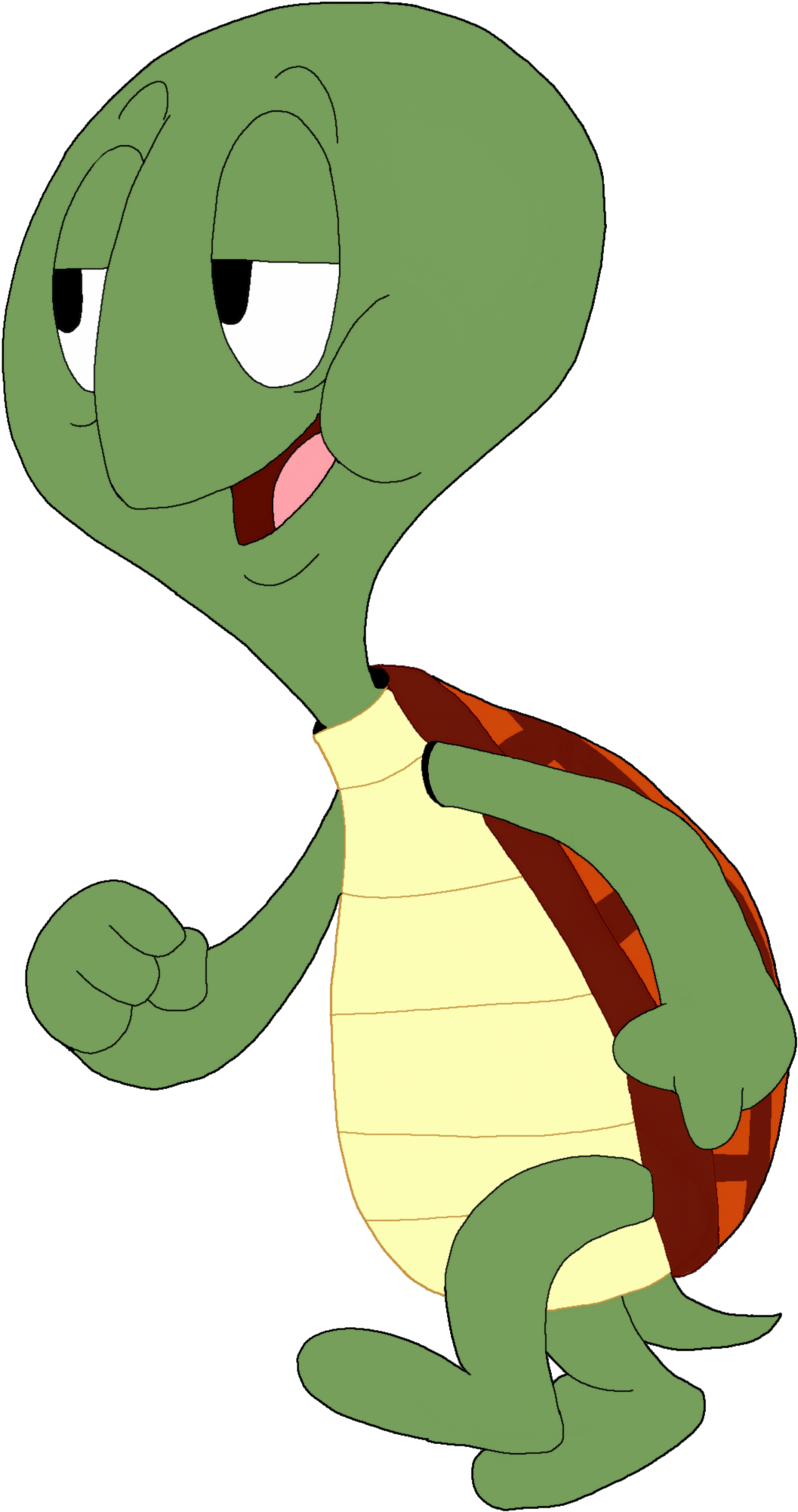 Reptile Clipart Icky - Cecil Turtle (1436x2220)
