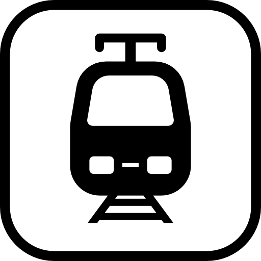 Tram Stop Label Free Icon - Tram Stop Icon (512x512)