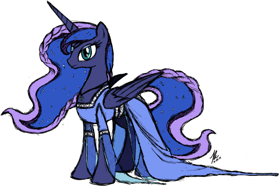 Medieval Luna By Hexfloog - Cartoon (1071x746)