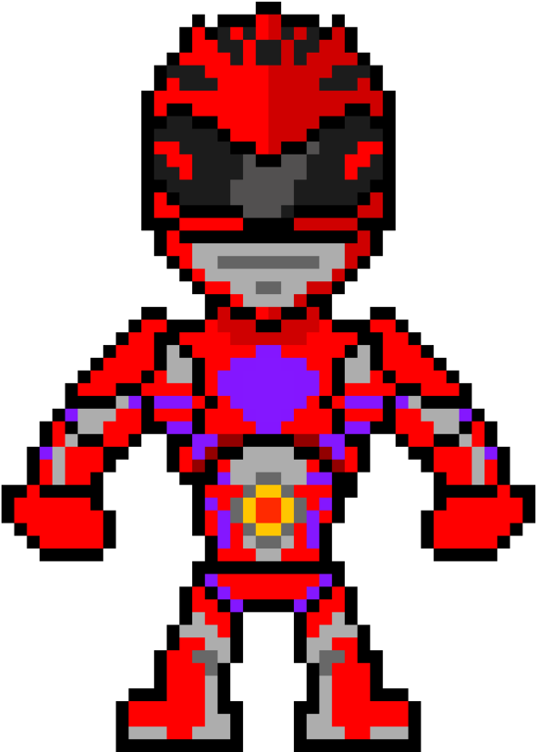 Red Ranger 2017 By Dm7111722 - Rolling Stones Punto Croce (894x894)