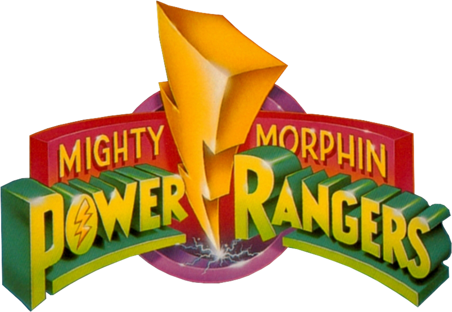 'a Pressing Engagement' (tv) - Mighty Morphin Power Rangers Logo (1618x1073)