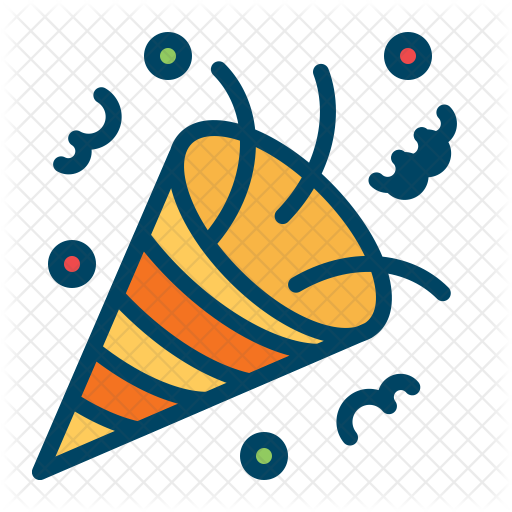 Confetti Icon - Icon Confetti (512x512)