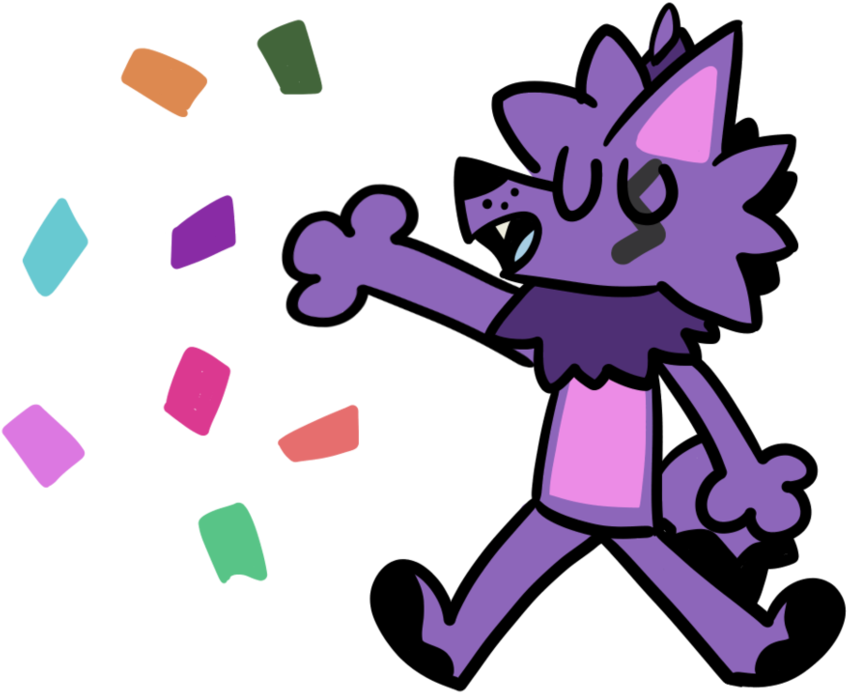 Confetti Is Amazing By Gabby0004 - Black Bolt (989x807)