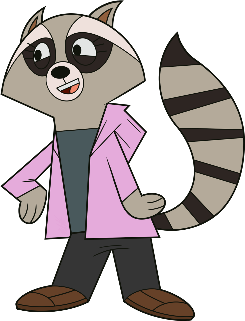 Sc - My Gym Partner's A Monkey Raccoon (1024x1329)