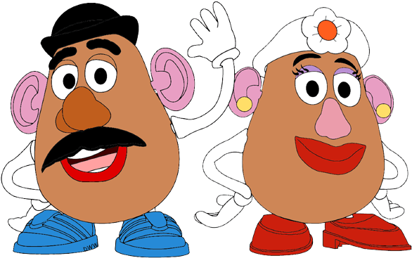 Toy Story Clip Art Image - Toy Story Mrs Potato Head Clipart (600x388)