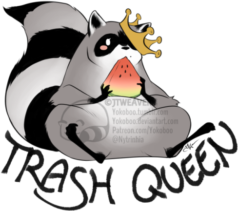 I Hear You Liek Raccoon Art - Cartoon (500x500)