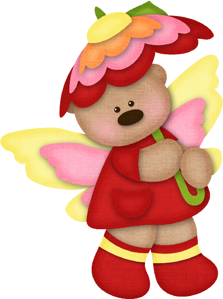 Paper Piecing, Teddy Bear, Paper Punch Art, Applique - Mensagem De Chuva De Benção (460x617)