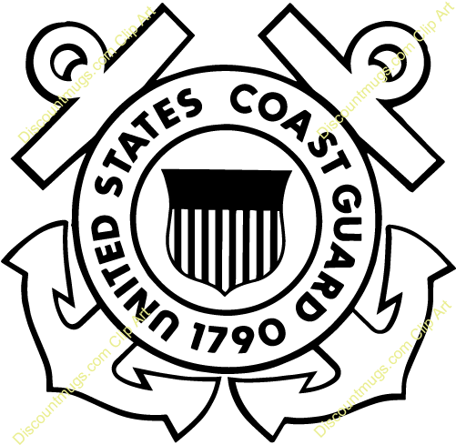 Coast Guard Clipart - United States Coast Guard (500x500)