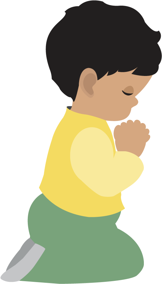 Praying Hands Prayer Child Little Girl Transparent Background Png