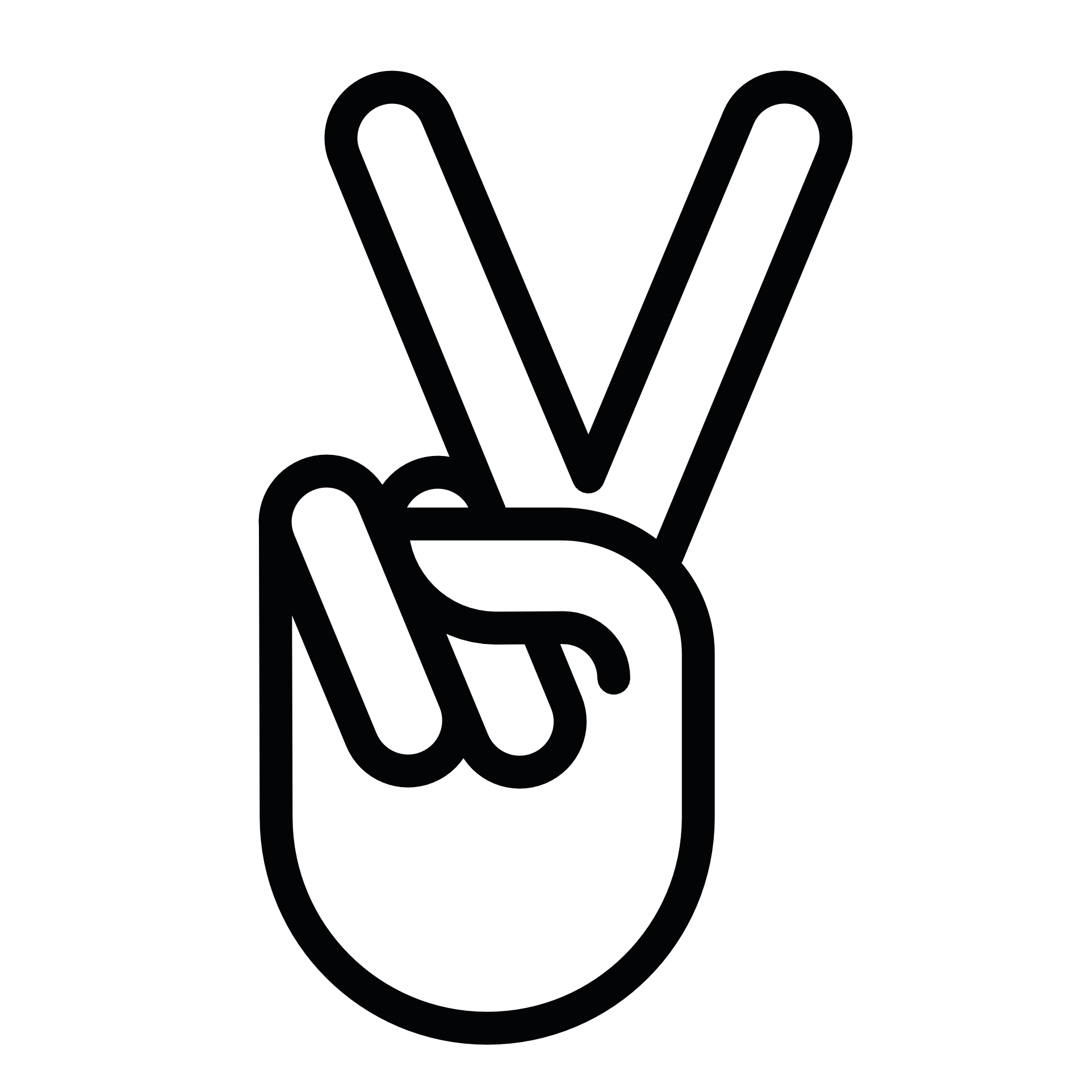 Scalable Vector Graphics Hand Peace Sign Peacesymbol - Transparent Background Peace Sign Hand Png (1331x1722)