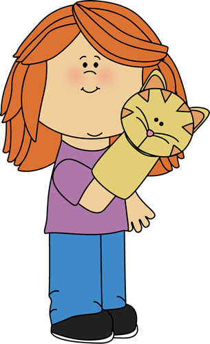 Artwork Clipart Kid Show And Tell - Puppet Clipart (305x500)