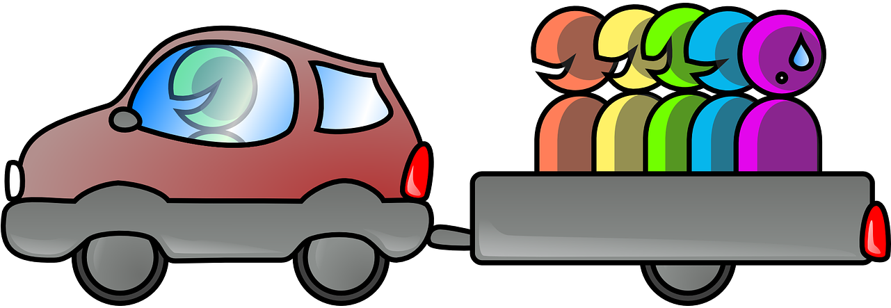 Unfallversicherung Unfallschutz Bei Fahrgemeinschaften - Carpoolen Png (1280x640)