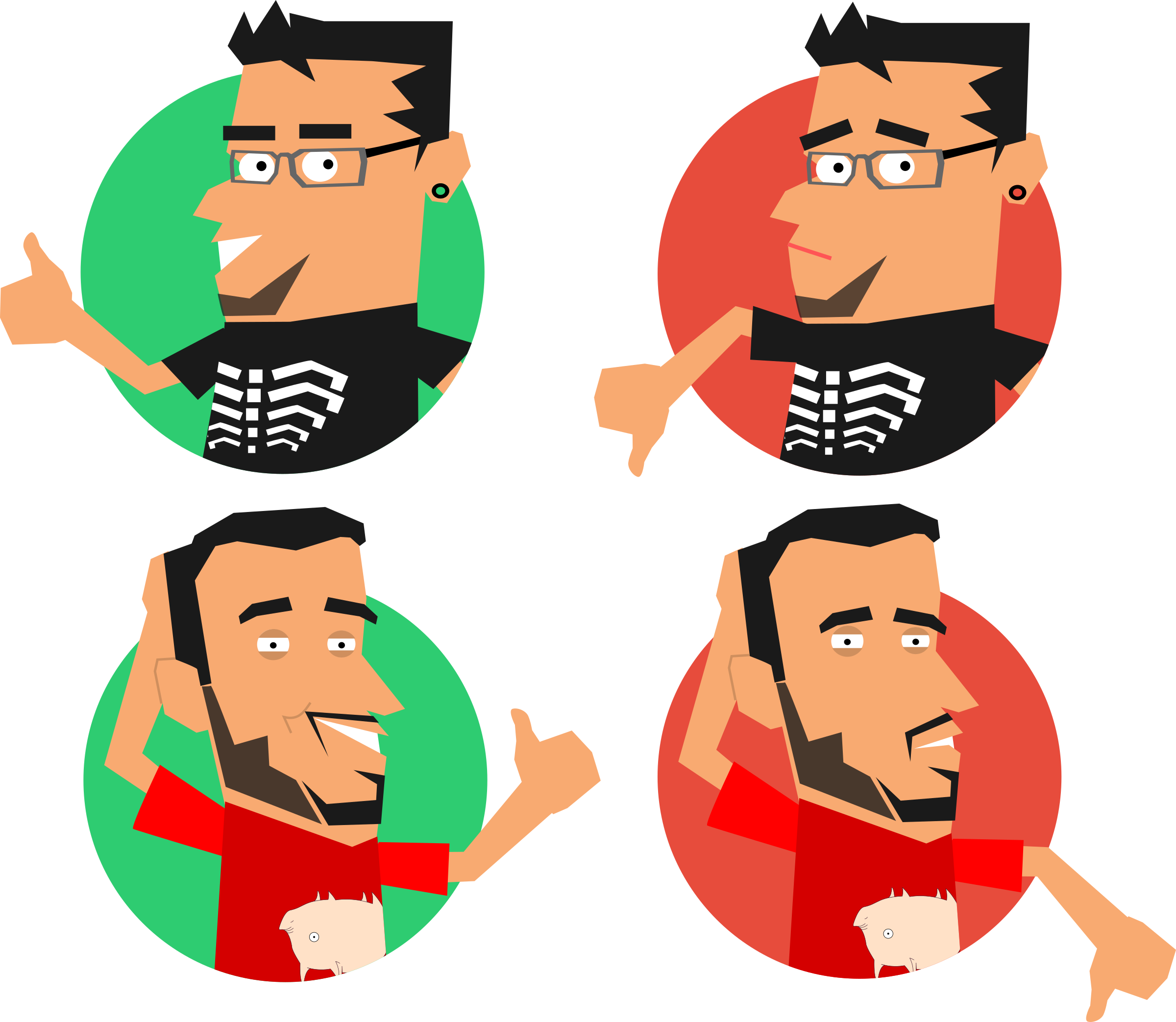 “ Il 2012 È Stato Un Anno Bellissimo - Like And Dislike Png (2400x2086)