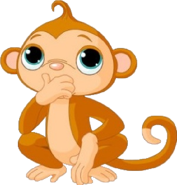 Animated Baby Monkey Funny Monkey Images Projects To - Monkey Clip Art (1024x1024)