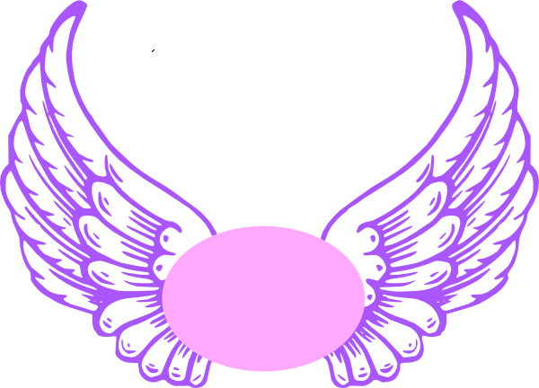Search Clip Art Angel Wings Angel Wing Clip - Angel Wings (600x432)