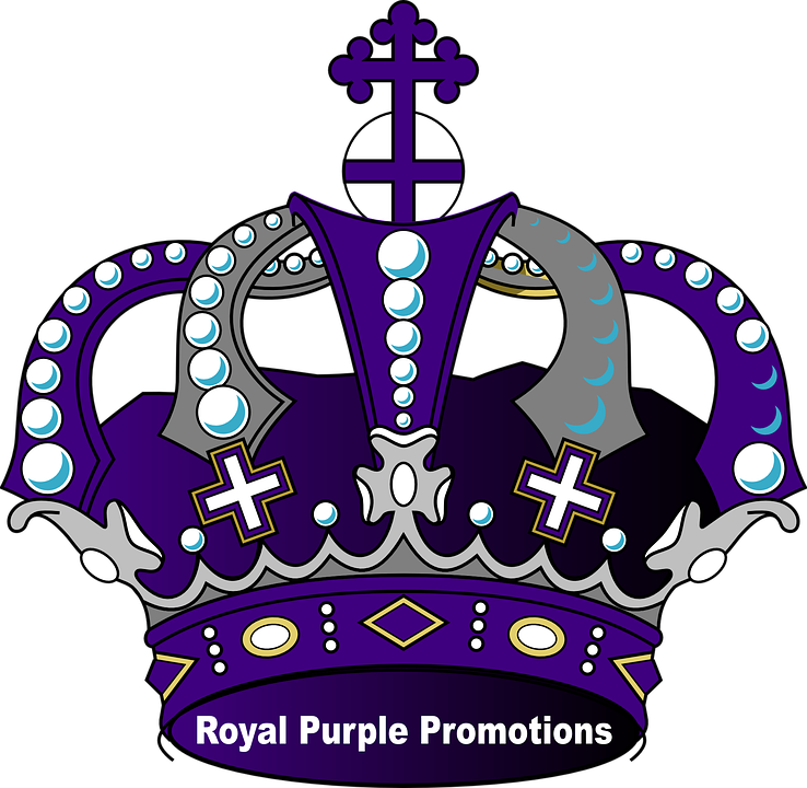 Clip Art At Clker - Purple Crowns (738x720)