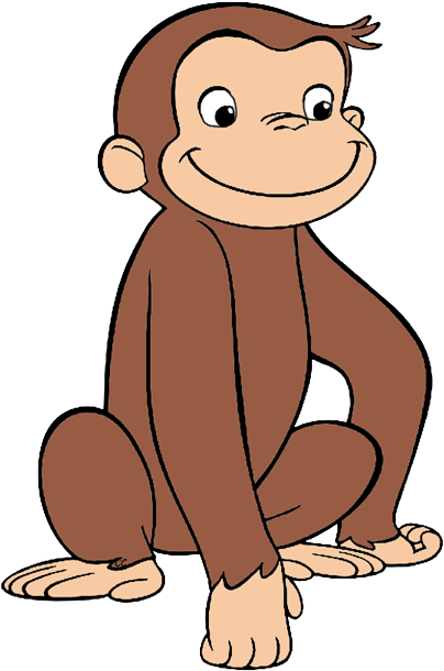 Clipart Of Monkey Cartoon K11318795 - Curious George Cartoon (676x1024)