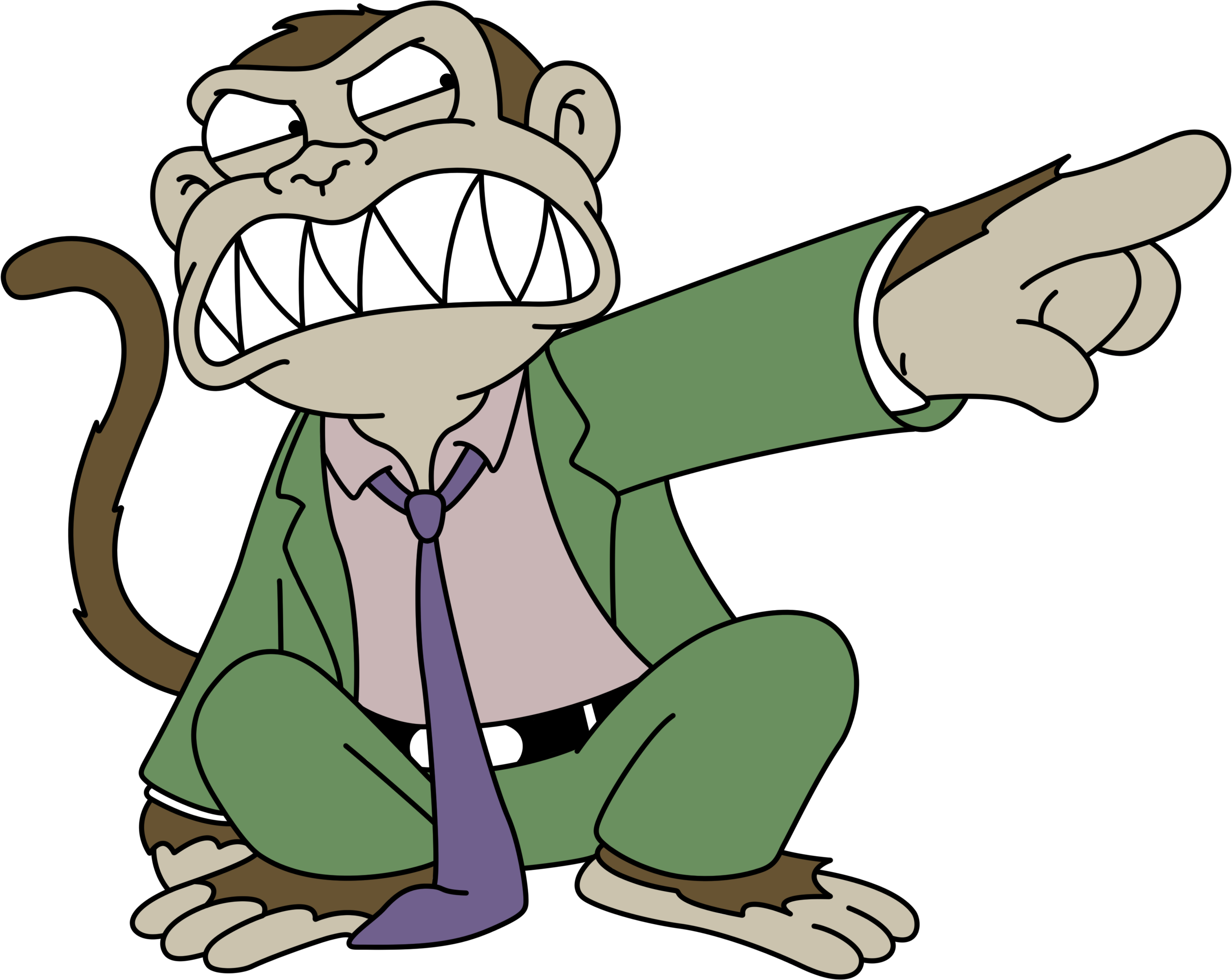 Evil Monkey - Evil Monkey No Background (3023x2406)