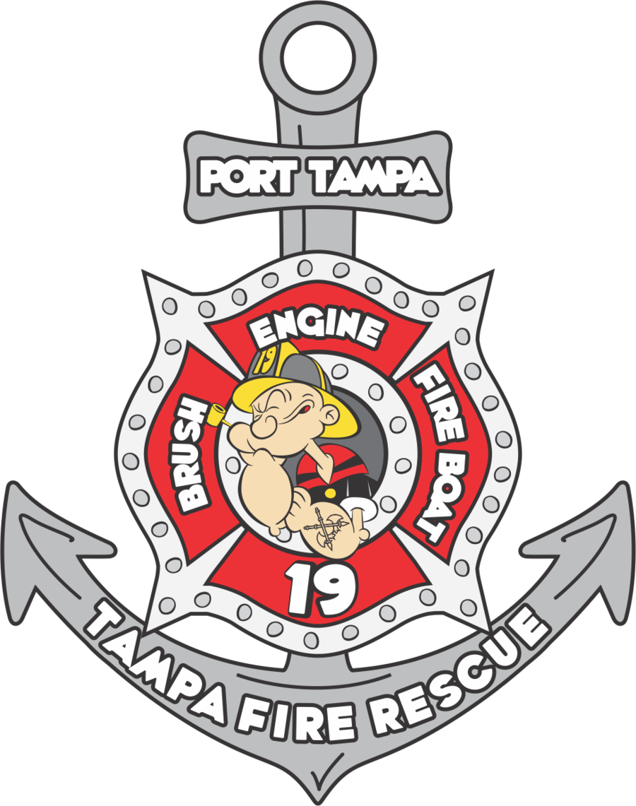 Kingpin15 2 0 Tampa Fire Rescue Station 19 By Kingpin15 - Tampa Fire Rescue Station Logos (900x1141)