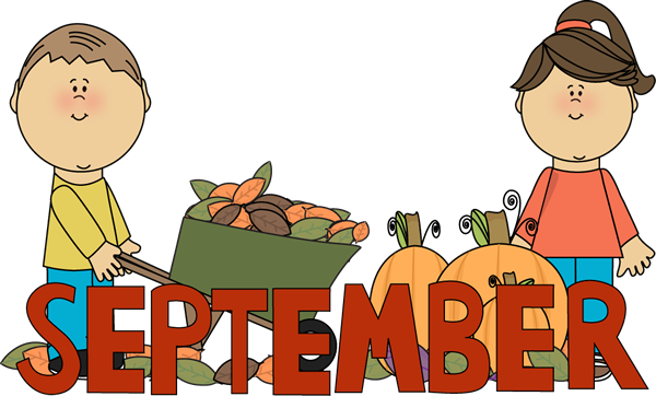 Owl Clipart September - Months Of The Year September (600x362)