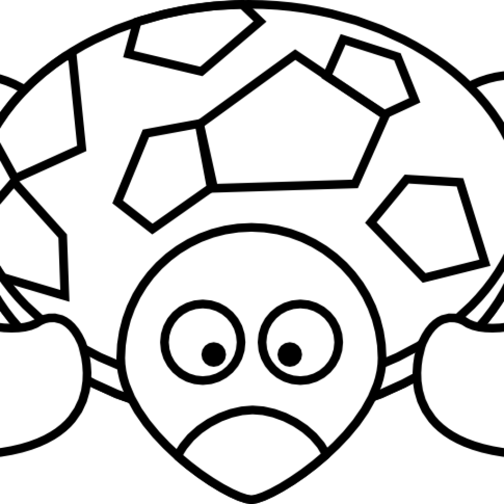 Turtle Clipart Black And White Turtle Clipart Black - Clip Art (1024x1024)