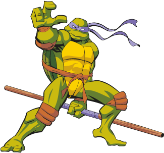 Teenage Mutant Ninja Turtles Vector - Teenage Mutant Ninja Turtles Purple (400x400)