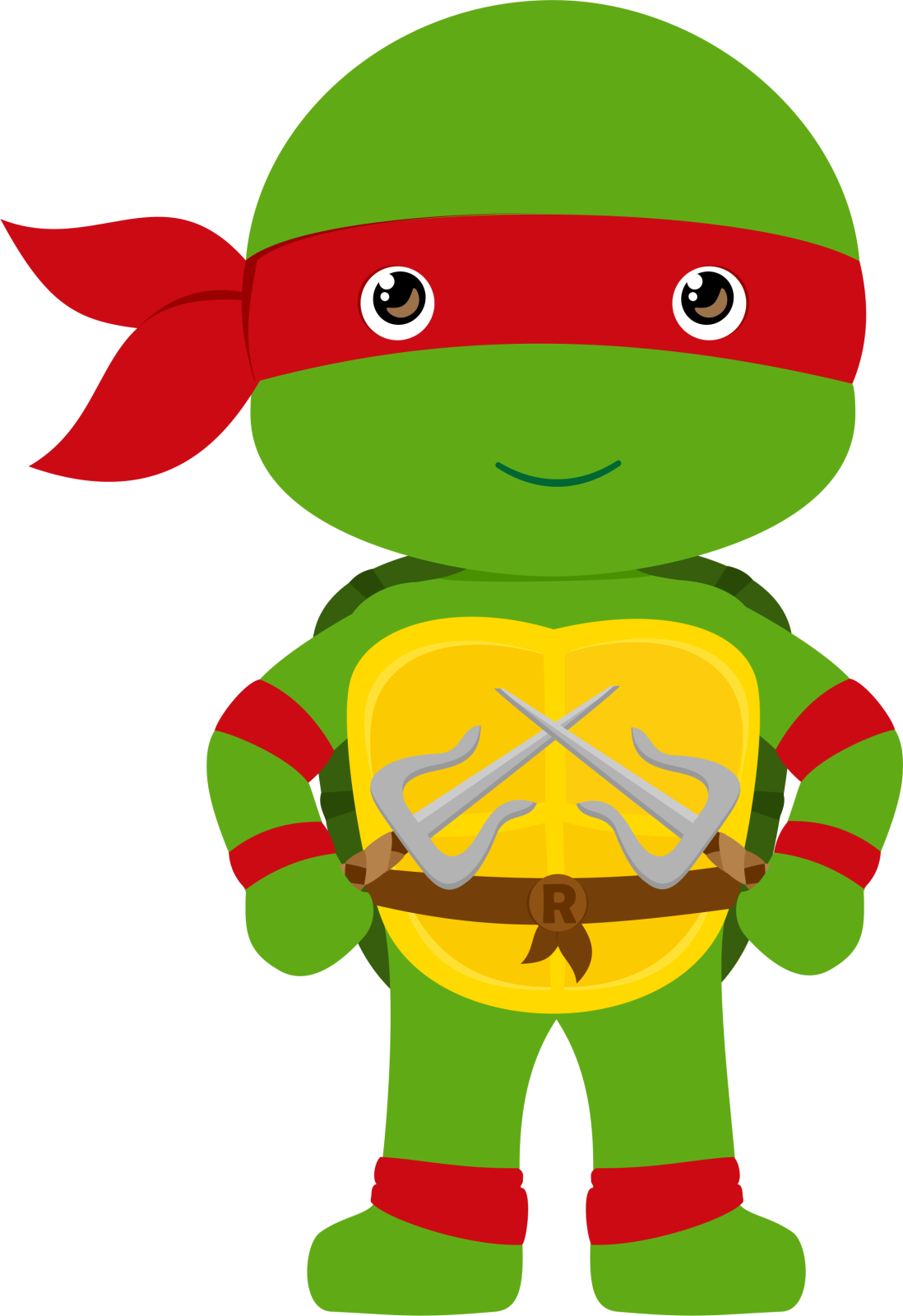 Compartiendo - - - Tortugas Ninjas - - - - Ninja Turtles - Ninja Turtle Tartaruga Ninja Cute Png (1098x1600)