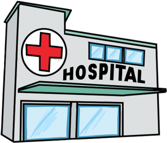 Hospital Free To Use Clipart - Cartoon Picture Of Hospital (400x333)