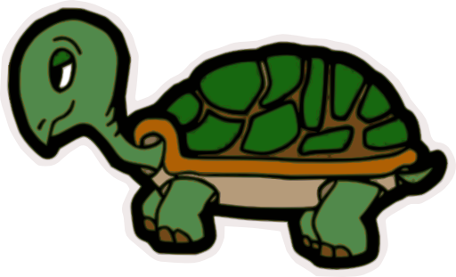 Cartoon Turtle Clipart Free Clip Art Images Image 9 - Cute Turtle Embroidery Design (512x311)