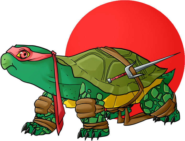 Teenage Ninja Turtle By Skittystrawberries On Clipart - Cartoon (900x700)