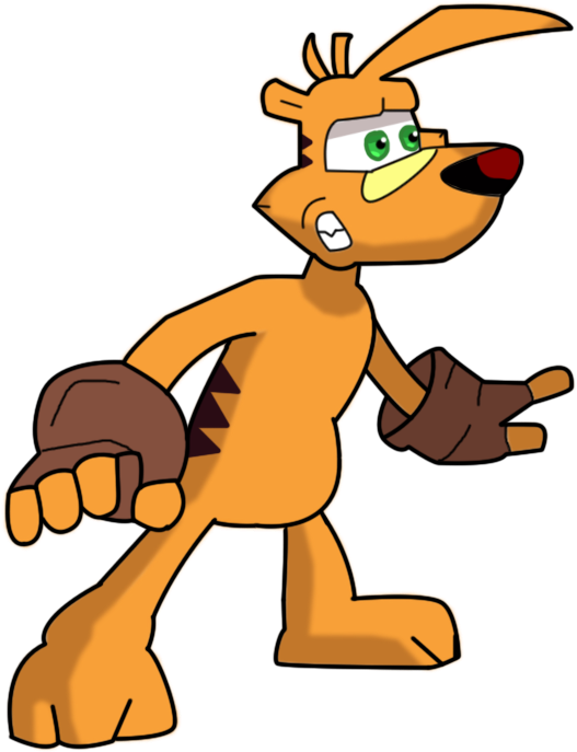More Like Crash Twinsanity By Bandidude - Naked Ty The Tasmanian Tiger (729x725)