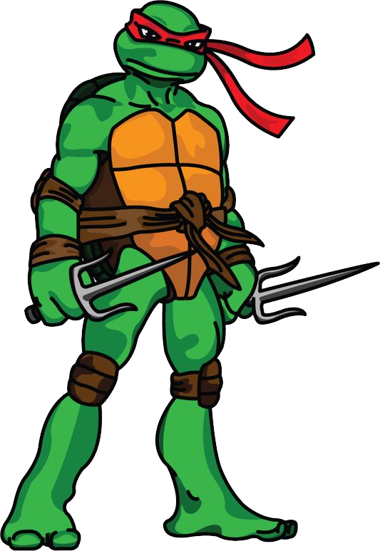Raphael Ninja Turtle Drawing (533x774)