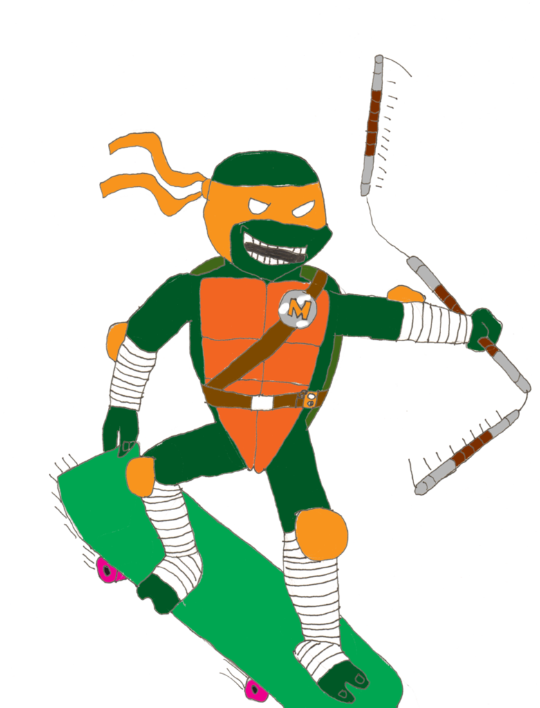 Ninja Turtles Next Mutation Michelangelo By Tmntony - Ninja Turtles: The Next Mutation (781x1023)