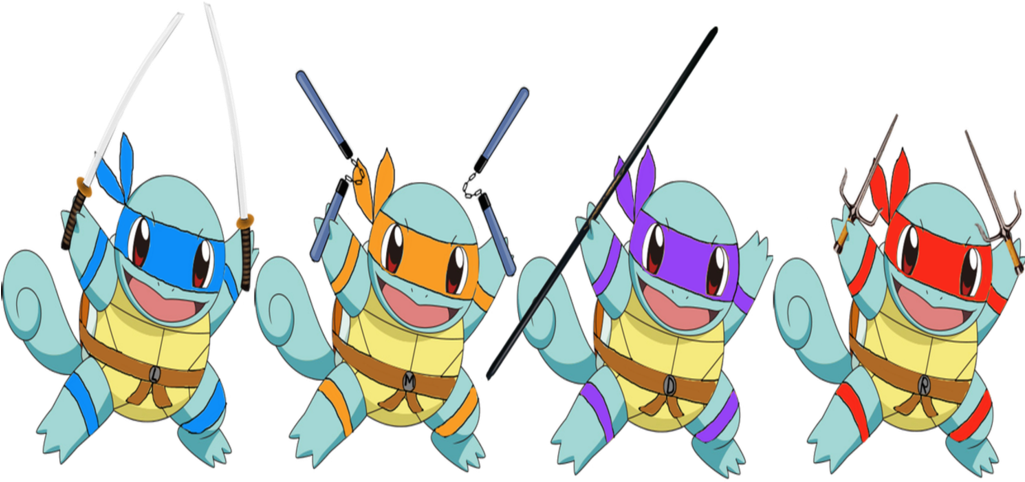 Teenage Mutant Ninja Squirtles By Darthraner83 - Teenage Mutant Ninja Squirtles (1024x682)