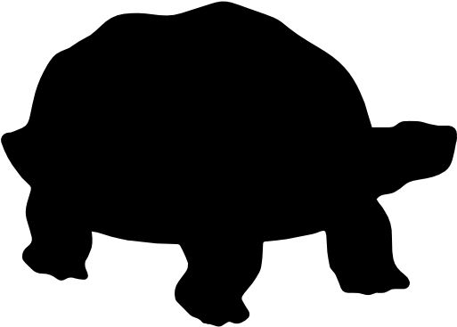 Turtle Silhouette - Turtle Silhouette Png (512x512)