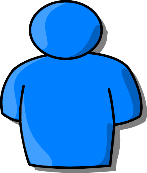 Person Clip Art Outline Clipart - Person Clipart (510x598)