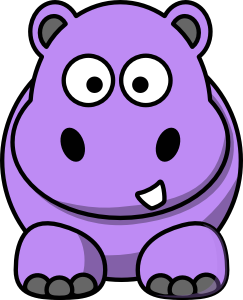 Cartoon Hippos (486x600)