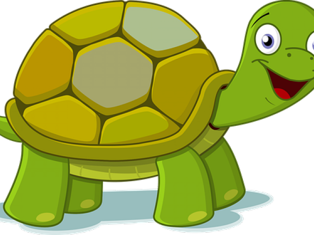 Cartoon Pictures Of Turtles - Tortoise And Hare Clipart (640x480)