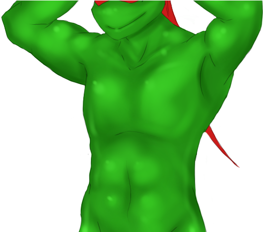 No Shell By The Sai Wielder - Teenage Mutant Ninja Turtle Without Shell (529x456)