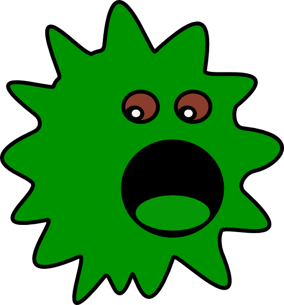 Virus Clipart (558x598)