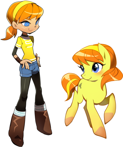 Bnob 322 17 April Pony By Bnob - Mlp And Ninja Turtles (480x550)