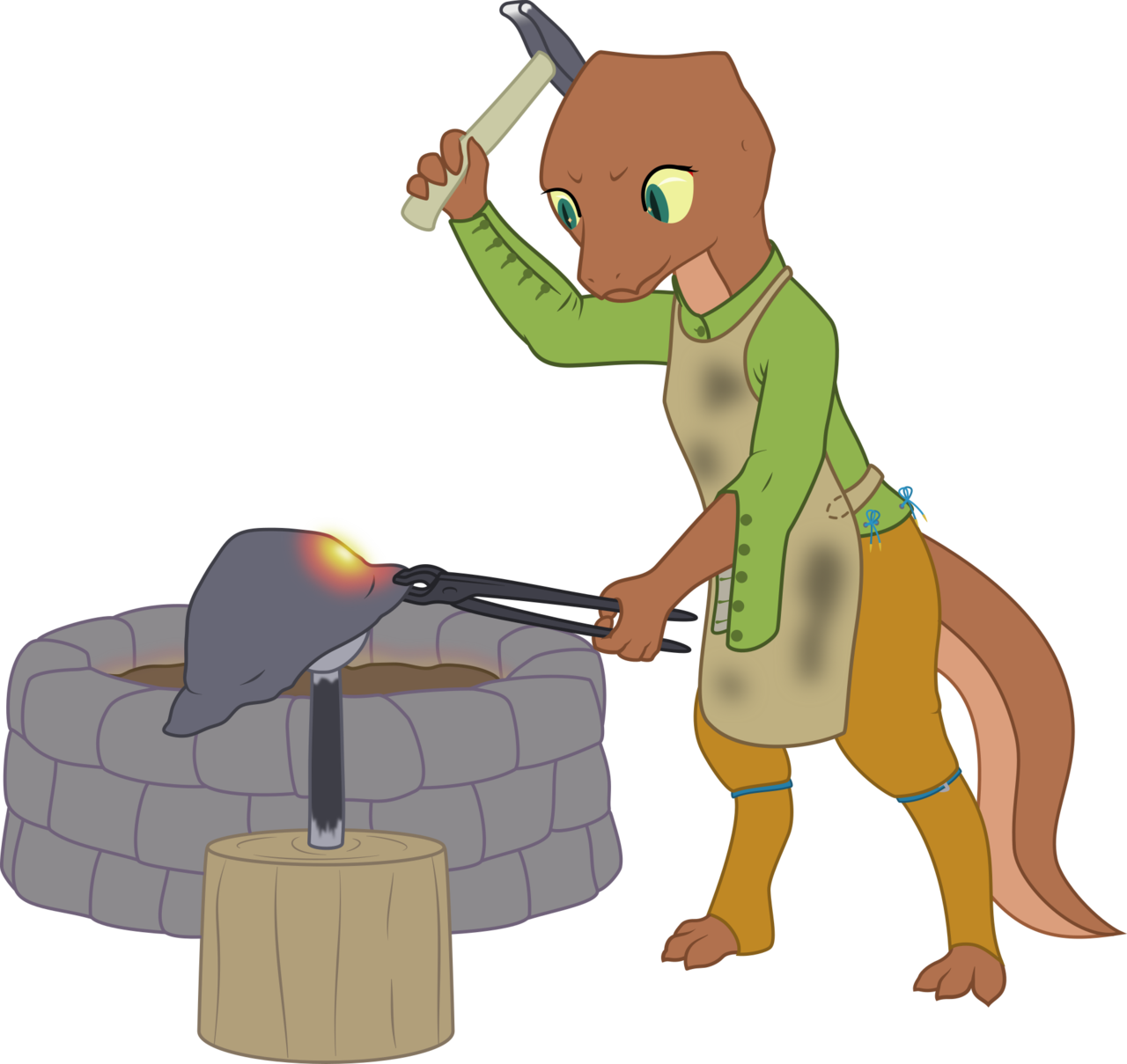 Kobold Smith, Such Cute Creatures Of Kobolds Deserve - Cute Kobold (1280x1209)