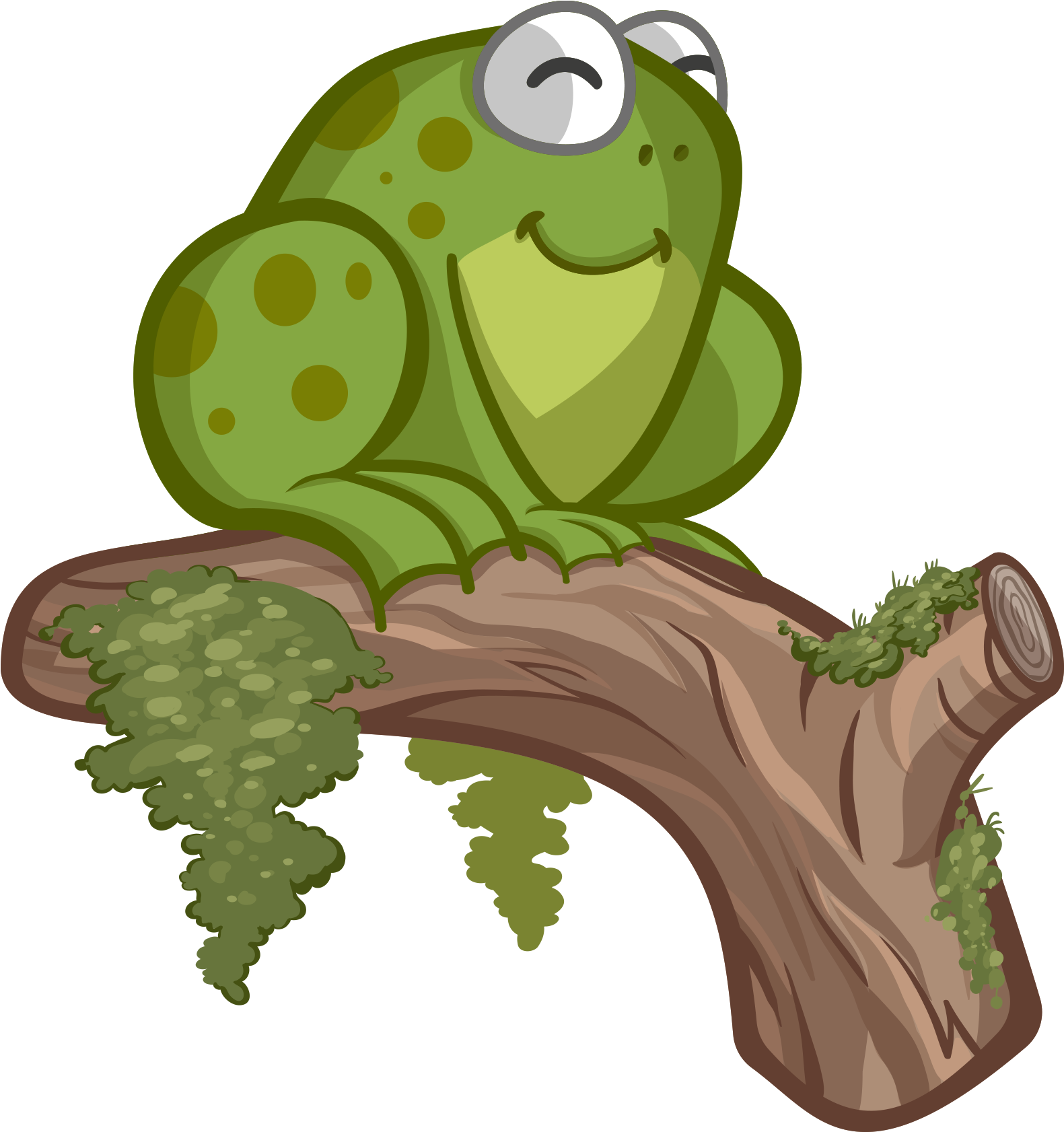 The World Is A Bountiful Place - Public Domain Frog (1774x1774)
